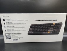 new ~ VIRTUSX AI Mechanical Keyboard - Kickstarter - AI writes your emails PPT picture