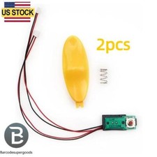 2PCS Trigger Switch (Plastic+PCB) for for Symbol MC9200-G MC92N0-G (2 pins) picture