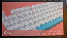 🔥 Akko Red Fuji Keycap Set - JDA Profile Keycaps picture