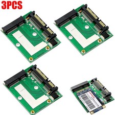 3Pcs Mini PCIE MSATA SSD to 2.5'' SATA 6.0GPS Adapter Converter Card... picture