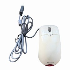 Vintage Microsoft Wheel Mouse Optical USB And PS/2 Compatible X802382-017 picture