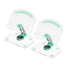 2 PCS Acrylic Tablet Stand, Acrylic Tablet Holder Adjustable Foldable, Green picture