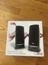 Cyber Acoustics  Multimedia Desktop Computer Speakers Powerful High quality picture