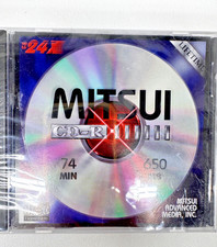 Mitsui Cd-R 74 Minute 24X 650 MB New Sealed picture