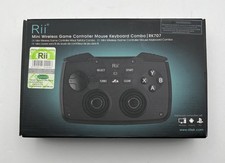 Rii RK707 2.4GHz Wireless Portable Game Controller Keyboard Mouse Combo picture