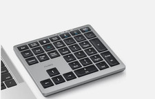 Nulea Bluetooth 5.0 & 2.4G Wireless 34-Key Numeric Keypad - USB-C Rechargeable picture
