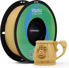 YOUSU Matte PLA Filament 1.75Mm 1KG, Light Brown 3D Printer Filament, a Variety picture