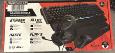 HyperX PC Gaming Bundle Keyboard Mouse Pad Headphones Stinger Alloy Haste Fury 5 picture