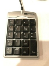 Micro Innovations KP25B Slim USB Wired Portable 10 key pad picture
