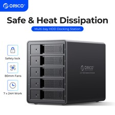 Orico 5Bay USB3.0 External Hard Drive Enclosure for 2.5/3.5 SATA HDD 5x16TB UASP picture