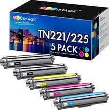 GPC Image Compatible TN221 TN225 Toner Cartridge Set for Brother Printers picture