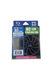 Cooling Fan DC 12V 80mm PC Gaming Case Cooling Fan Low Noise picture