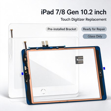 For iPad 7/8 (7th 8th Gen) Screen Replacement Digitizer Touch Glass 10.2