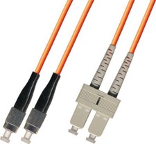 250M Multimode Duplex Fiber Optic Cable 50/125 FC SC Patch Cable Patch Cord picture