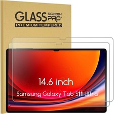 2PCS HD Clear Tempered Glass Screen Protector For Samsung Galaxy Tab Tablet picture