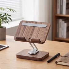 Desktop Stand Featuring Rotating Base Sturdy Desktop Phone Stand Stable picture
