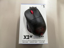 Pulsar X2H Clear Black Limited Edition Transparent Black Wireless Gaming Mouse picture