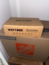 WattBox WB-820-IPVM-2 820 Series 20A IP Power Conditioner, 2 Outlets Brand New picture