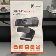 j5create JVCU100 1080p USB HD Webcam 30fps 360° Rotation H.264 picture