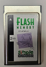 Vintage Simple Technology 2MB FLASHDISK PC Card STI-ATAFL for HP 200LX Palmtop picture