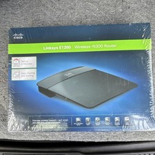 NEW Cisco Linksys E1200 Wireless-N Router 300Mbps Dual-Band 4 LAN Ports VPN IPv6 picture