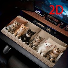 1pc 2D Oversized Gaming Mouse Pad with Edge Design, Washable And Durable, Suit picture