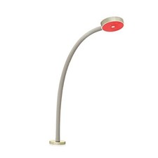 Dual-Mode Gooseneck Lamp Red Night Light - Dimmable White Light for Reading - picture
