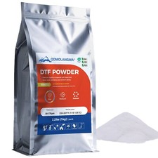 USA 2.2lbs High Temperature TPU DTF Transfer Powder Fine White Melt Adhesive picture
