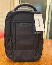 Samsonite Classic 2 Everyday Backpack Black Polyester 14.1in Padded, Partitions picture