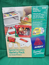 Avery 3250 Special Occasion Variety Pack For Ink Jet Printers NEW SEALED picture