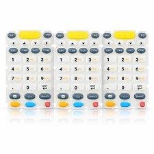 3Pcs 29-Key Rubber Keypad Replacement for Zebra Symbol MC3300 MC330K/L/M MC33 picture