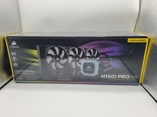 Corsair CW-9060031-WW Hydro Series H150i Pro RGB 360mm Liquid CPU Cooler, NEW picture