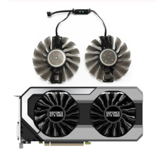 Pair Fans Cooling Fan For MAXSUN Palit GTX 1060 JETSTREAM Video Card Fan GA92S2H picture