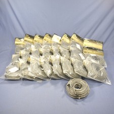 25 Leviton Gray Cat 5e 100 Ft Ethernet LAN Patch Cords Network Cables 5G455-100G picture