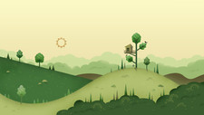 Landscape  art minimalism trees Custom Gaming Mat Desk picture