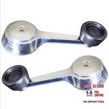 2 Pcs Inside Manual Window Crank Handles Compatible with 1987-1991 Jeep picture
