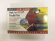New SIIG IO1839 JJ-P00112 PCI CYBERPARALLEL I/O Card ECP/EPP Parallel Printer picture