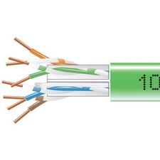 Black Box 1000ft GigaTrue Cat.6 Bulk Plenum Network Cable Green EYN879B-PB-1000 picture