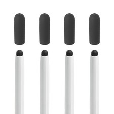4Pcs Pen Nib Cover Tip Nib Cap Protector for 1st to 4th Stylus Pen, Black picture
