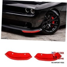 for Challenger Front Bumper Lip Splitter Protector Cover Trim for Large Red picture