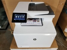HP LASERJET M477FNW ALL IN ONE WIRELESS PRINTER EXPERTLY SERVICED AND NEW TONERS picture