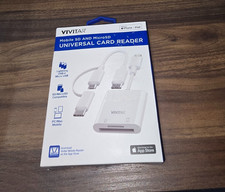 Vivitar SD/MicroSD Card Reader Lightning USB-C Micro iphone and ipad picture