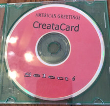 American Greetings Creata Card Select 6 PC CD Rom-RARE-SHIPS N 24 HOURS picture