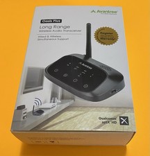 Avantree HD Long Range Bluetooth Transmitter Receiver TV Audio Optical AUX RCA picture