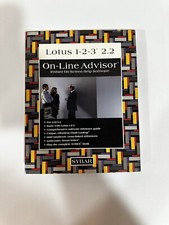 Lotus 1-2-3 2.2 On-Line Advisor Vintage Software VTG IBM 5.25 Disk Lotus 1-2-3 picture