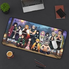 Demon Slayer Hashira Characters Theme Desk Mat, Demon Slayer Mouse Pad Q8394 picture