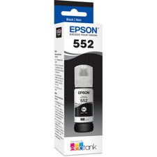 Original Epson 552 High-Yield ET Premium ink refill Bottle Black / Photo BK T552 picture
