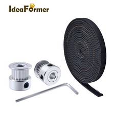 2Pcs 2GT 20T Timing Pulley+2m 2GT-6 Timing Belt+Wrench For Ender 3 PRO CR10 TEVO picture