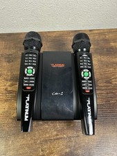 PARTS REPAIR-Platinum Cello 2 Wireless Microphone Home TV Karaoke Machine System picture