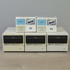 Lot 3 HP SureStore DAT24 Enclosure Compaq AIT-3 EOD009 Tape Drive + 12 AIT3 Tape picture